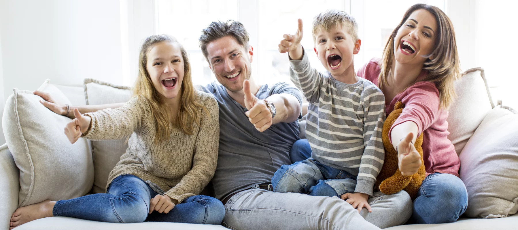 Glückliche Familie